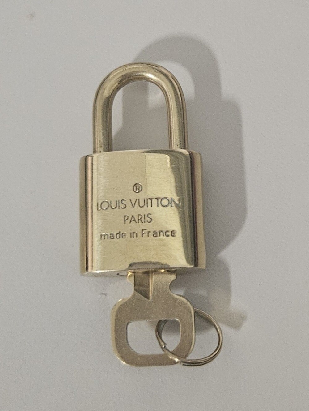Louis Vuitton Padlock & Key Set